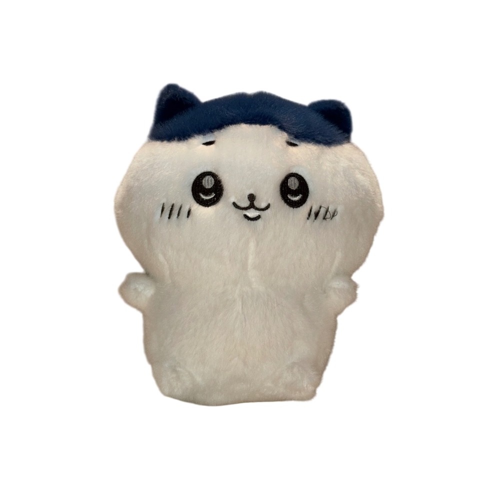 Chiikawa Hachiware Plush Toy Blue and White Cat Stuffed Animal 8 Inch